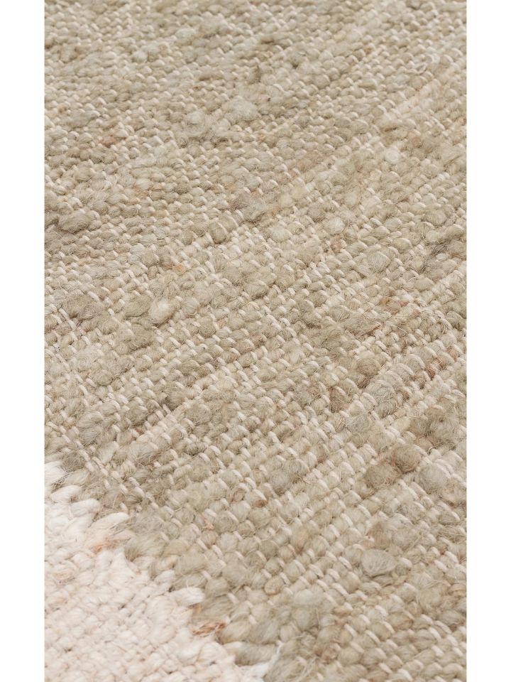 Karya Serisi %100 Doğal Yün ve Jüt Harmanlı Havsız El Dokuma Halı NX-3697