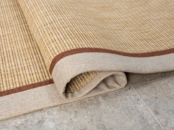 Beta Serisi Bordürlü Sisal Halı NX-5655