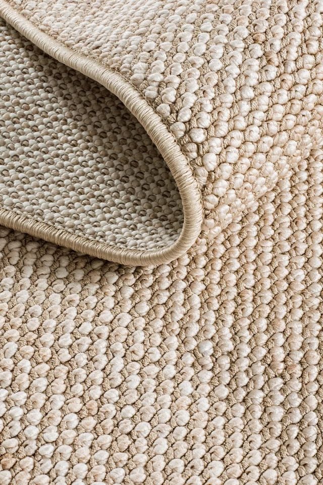 Cosmos Serisi Yumuşak Dokuma Modern Bej Renk Halı TH-174