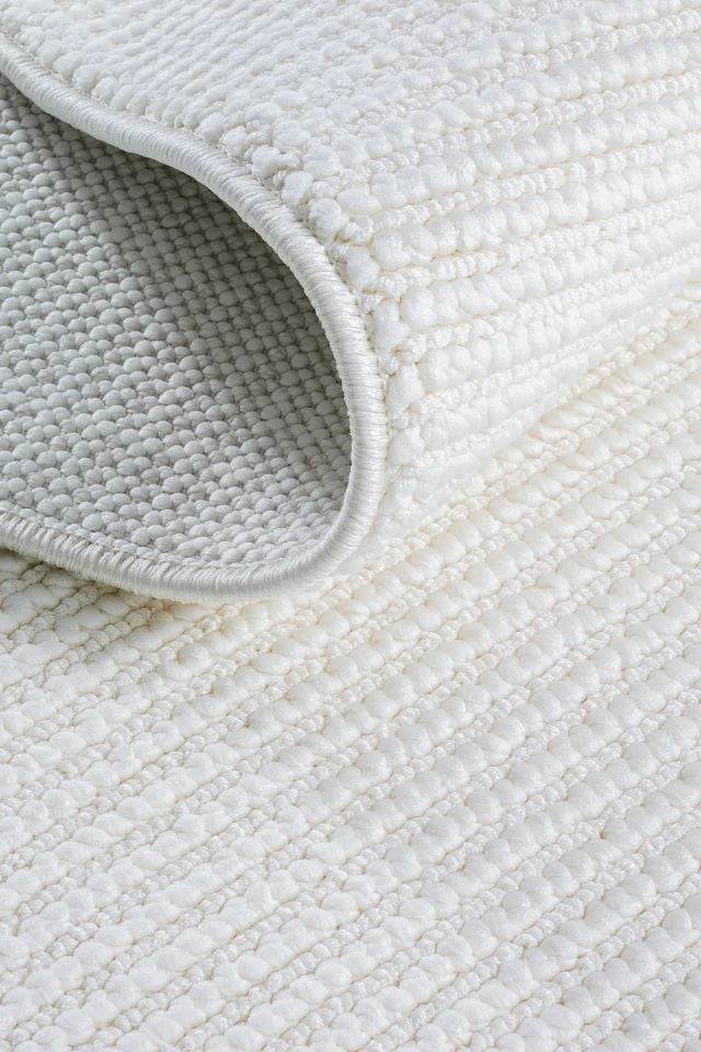 Cosmos Serisi Yumuşak Dokuma Modern Krem Renk Halı TH-176