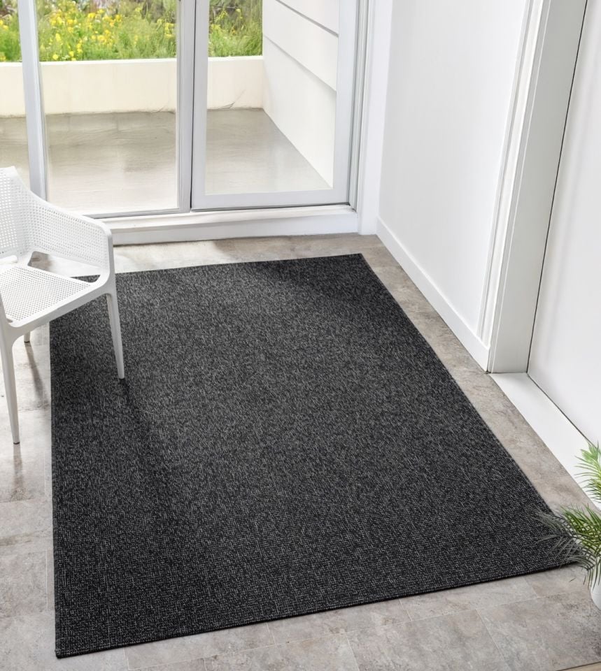 Avina Serisi Antrasit Kolay Temizlenebilir Sisal Halı SH-48