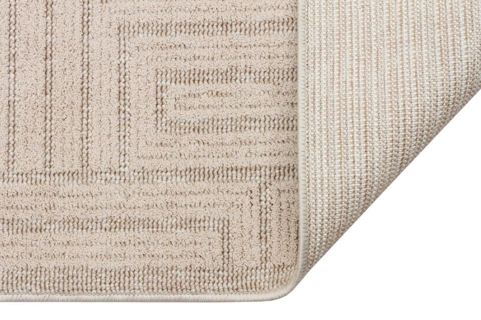 Cosmos Serisi Yumuşak Dokuma Modern Bej Renk Halı TH-177