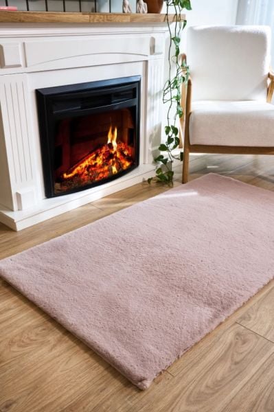 Cloud Serisi Makinede Yıkanabilir Yüksek Kalite Pudra Peluş Halı NX-103