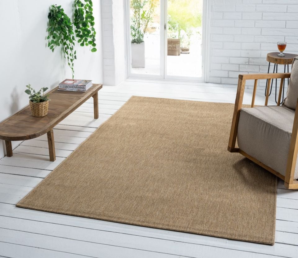 Avina Serisi Bej Kolay Temizlenebilir Sisal Halı SH-49