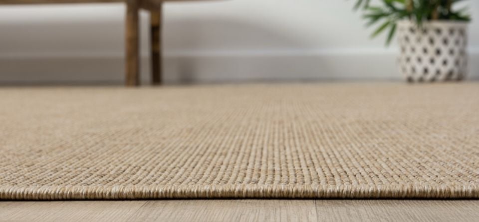 Avina Serisi Bej Kolay Temizlenebilir Sisal Halı SH-49