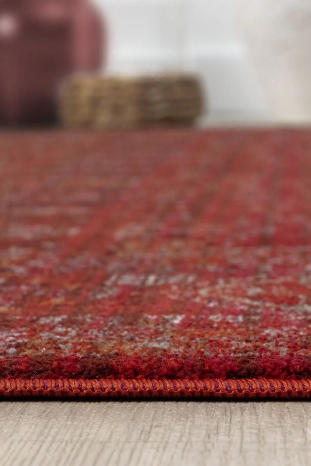 Luna Serisi Bordo Renk Makine Halısı SH-0260B