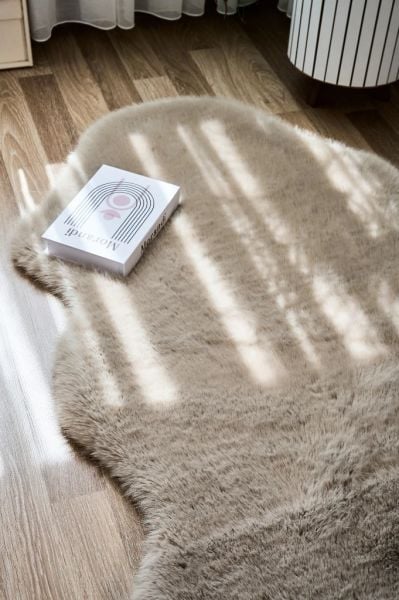 Cloud Serisi Makinede Yıkanabilir Yüksek Kalite Vizon Peluş Halı NX-104