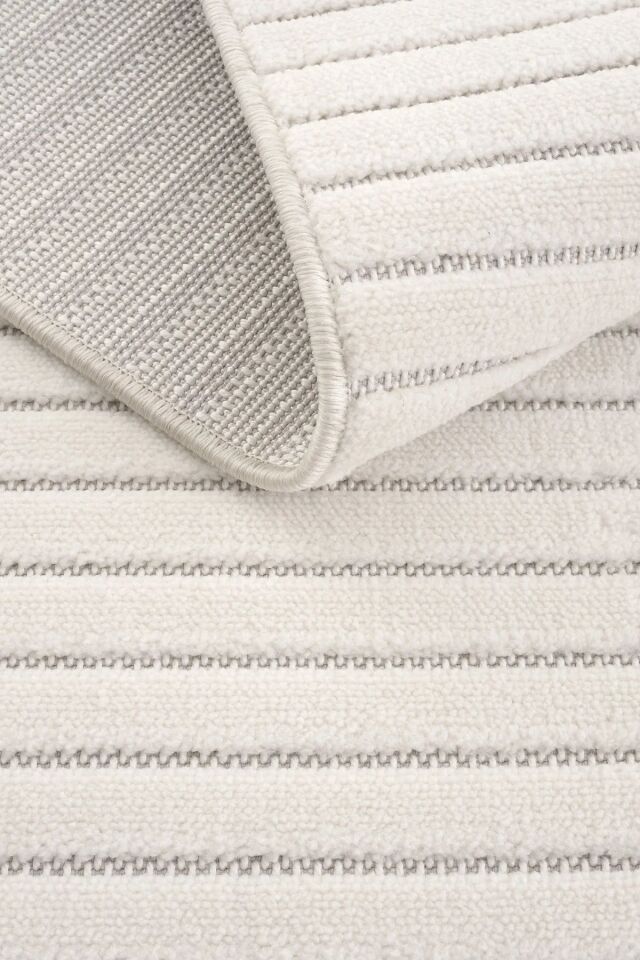 FIRSAT ÖLÇÜ Ekru Renk Modern Halı 80x150