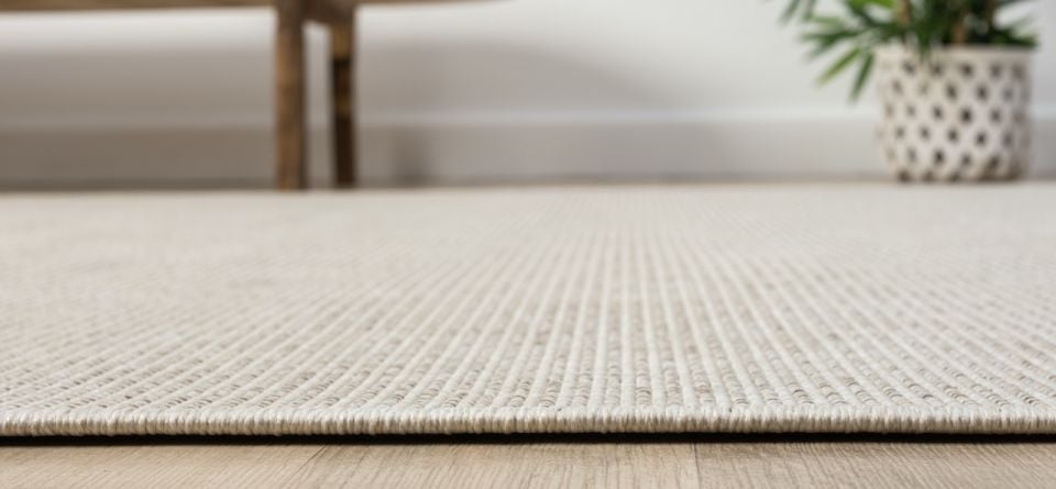 Avina Serisi Krem Kolay Temizlenebilir Sisal Halı SH-51