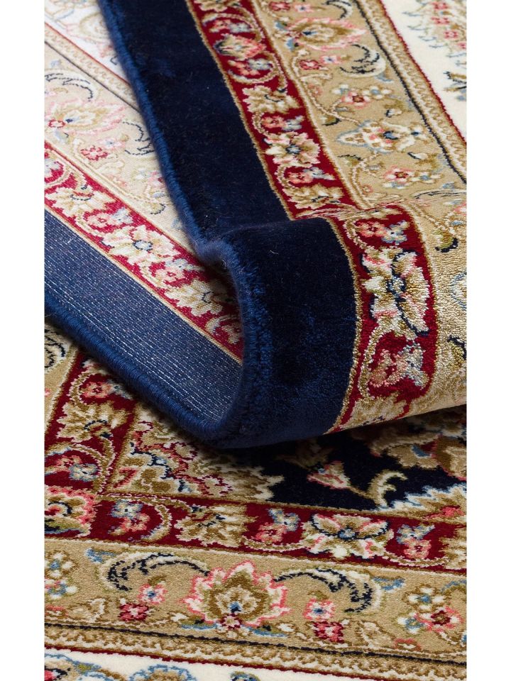 Mirza Serisi 2 Milyon Uç Sıklığı ile Dokunan Klasik Desenli İpeksi Viskon Halı NX-717