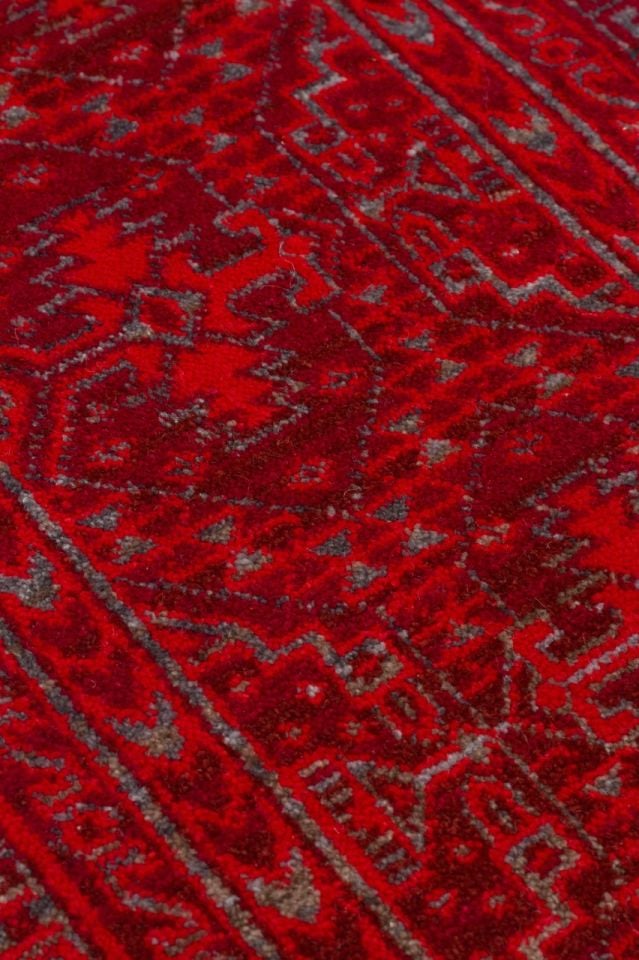 Luna Serisi Bordo Renk Makine Halısı EH-0263