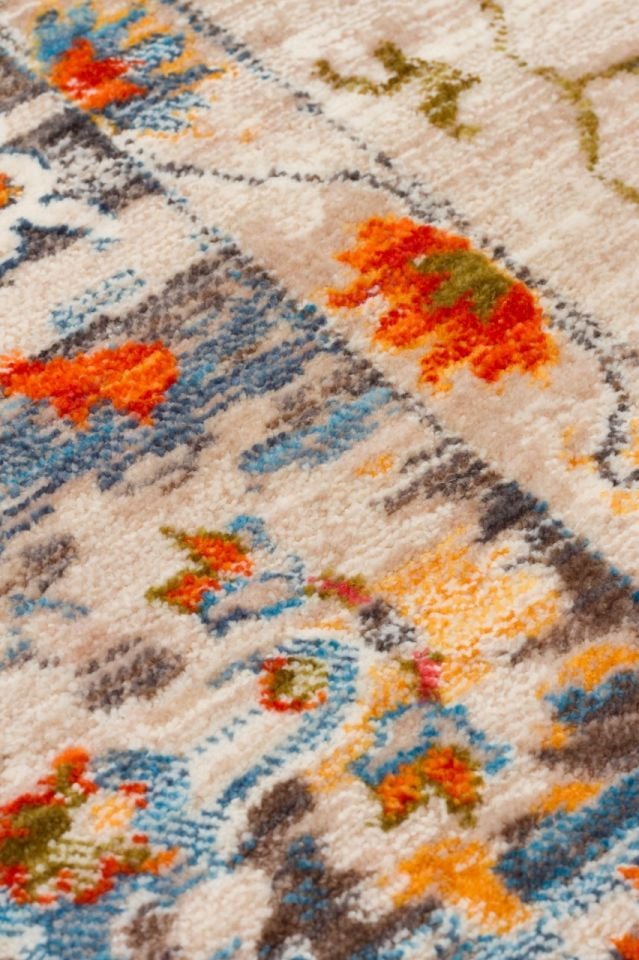 Luna Serisi Multi Renk Makine Halısı EH-0264