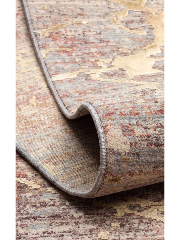 Petra Serisi Özel Boyama Teknolojisi ve 3D Rölyef Dokulu Sık Dokuma Modern Halı NX-719