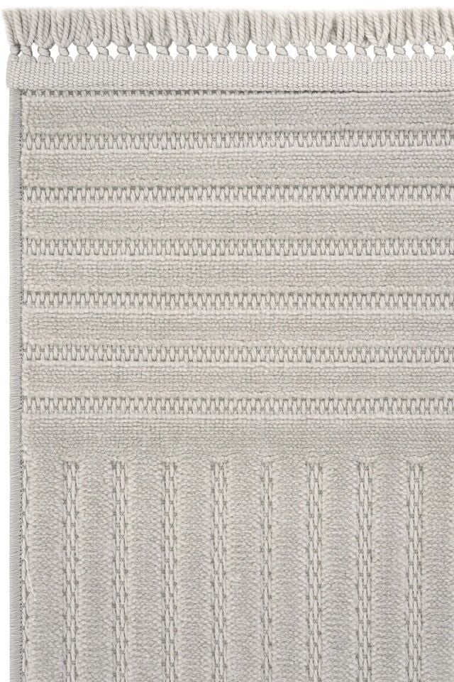 FIRSAT ÖLÇÜ Gri Renk Modern Halı 80x150