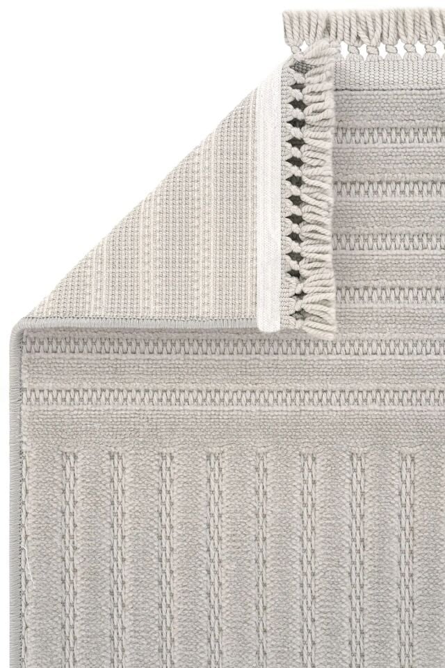 FIRSAT ÖLÇÜ Gri Renk Modern Halı 80x150