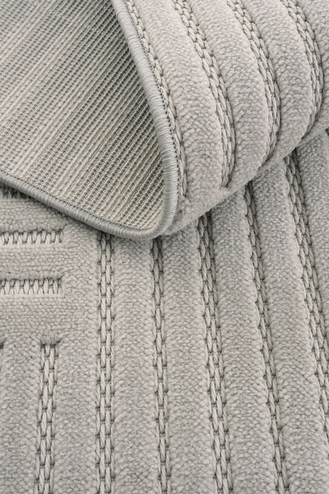 FIRSAT ÖLÇÜ Gri Renk Modern Halı 80x150