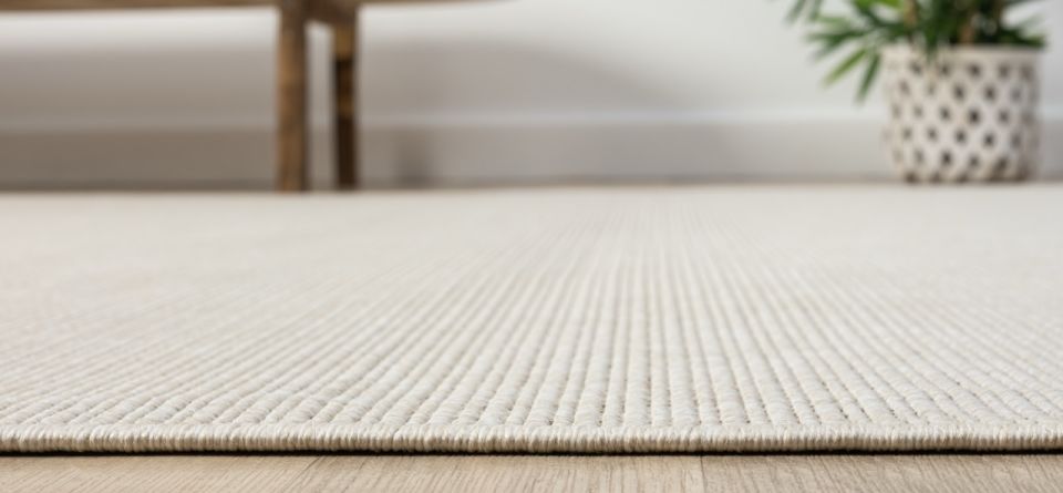 Avina Serisi Krem Kolay Temizlenebilir Sisal Halı SH-53