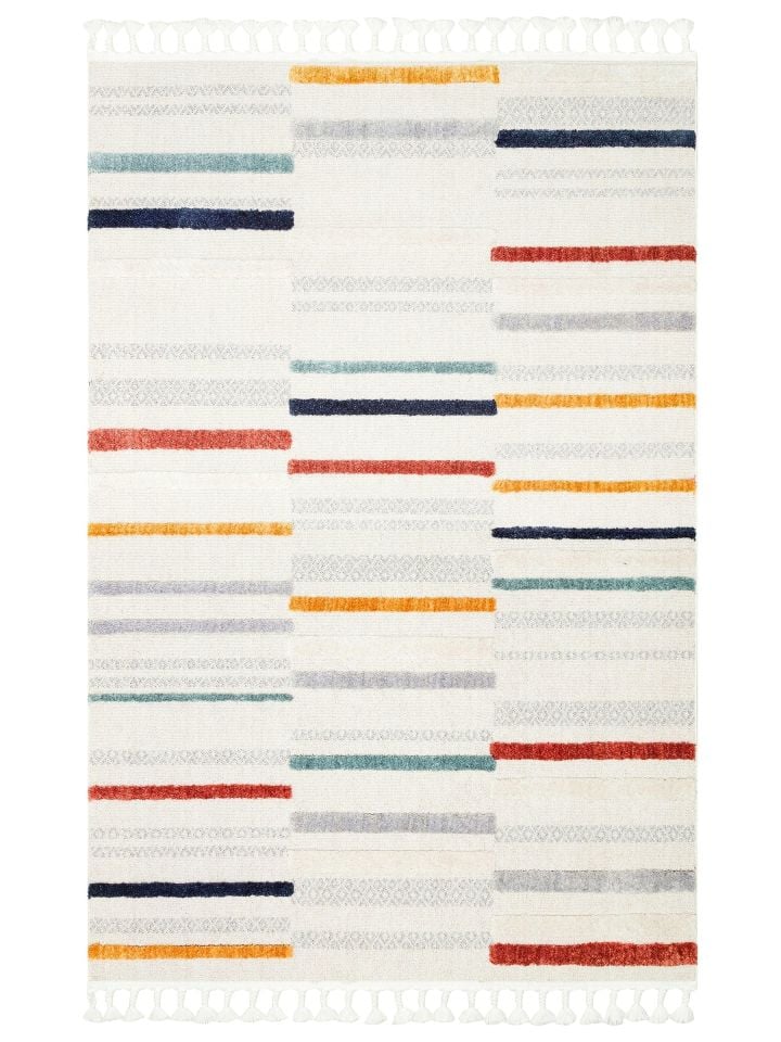 Bony Serisi Multi Renk Yumuşak Modern Halı EH-348