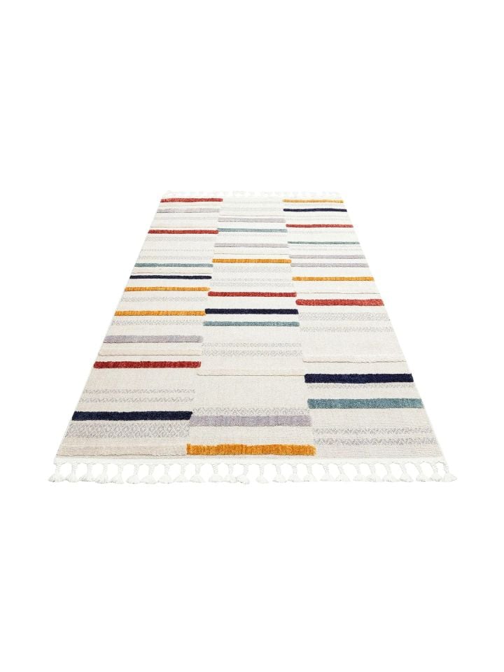 Bony Serisi Multi Renk Yumuşak Modern Halı EH-348