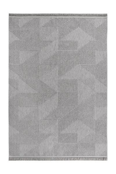 Clam Serisi Bukle Modern Gri Renk Halı GH-3007G