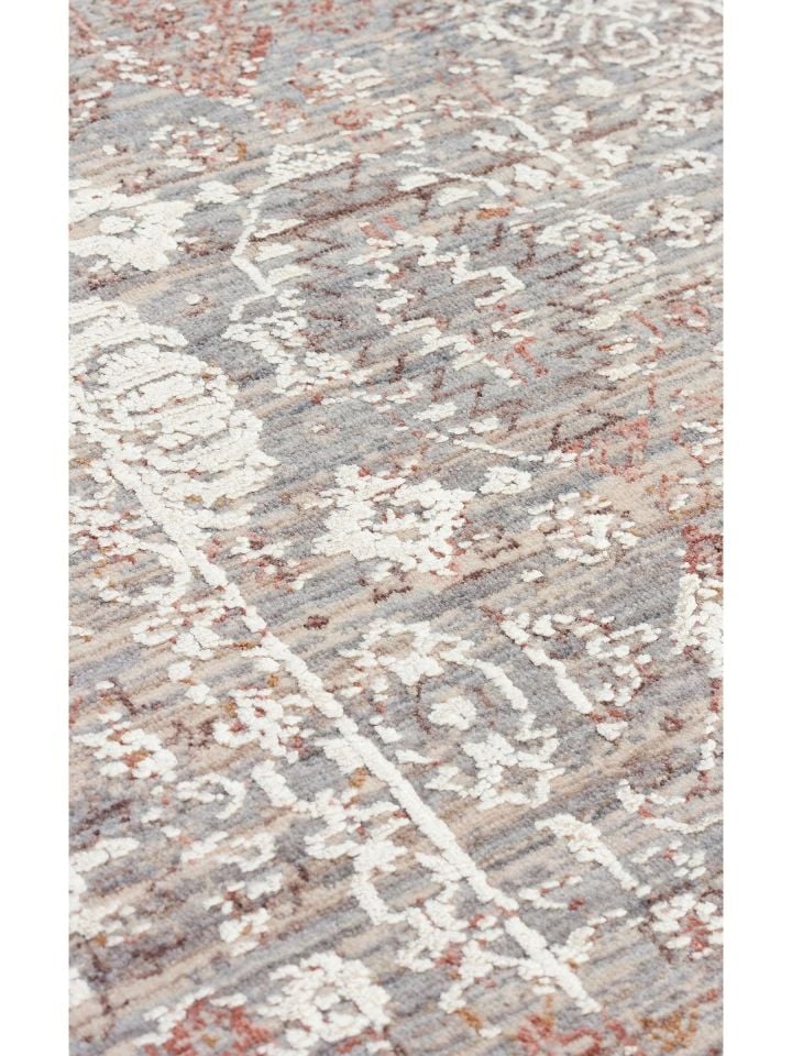 Petra Serisi Özel Boyama Teknolojisi ve 3D Rölyef Dokulu Sık Dokuma Modern Halı NX-722