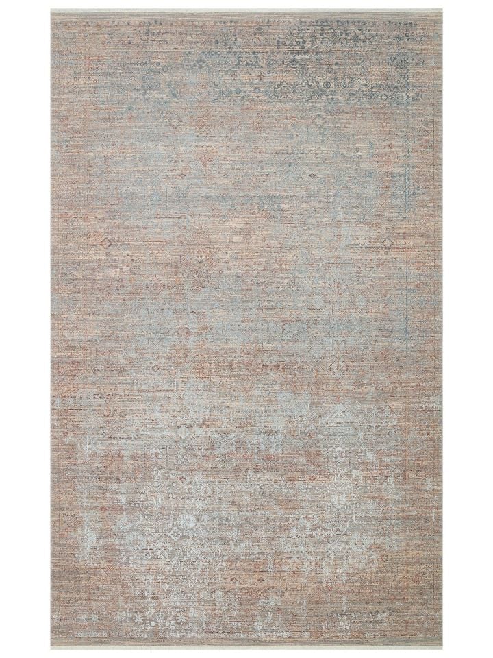 Petra Serisi Özel Boyama Teknolojisi ve 3D Rölyef Dokulu Sık Dokuma Modern Halı NX-723