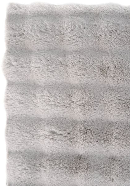 Cloud Serisi Makinede Yıkanabilir Yüksek Kalite Gri Peluş Halı NX-109