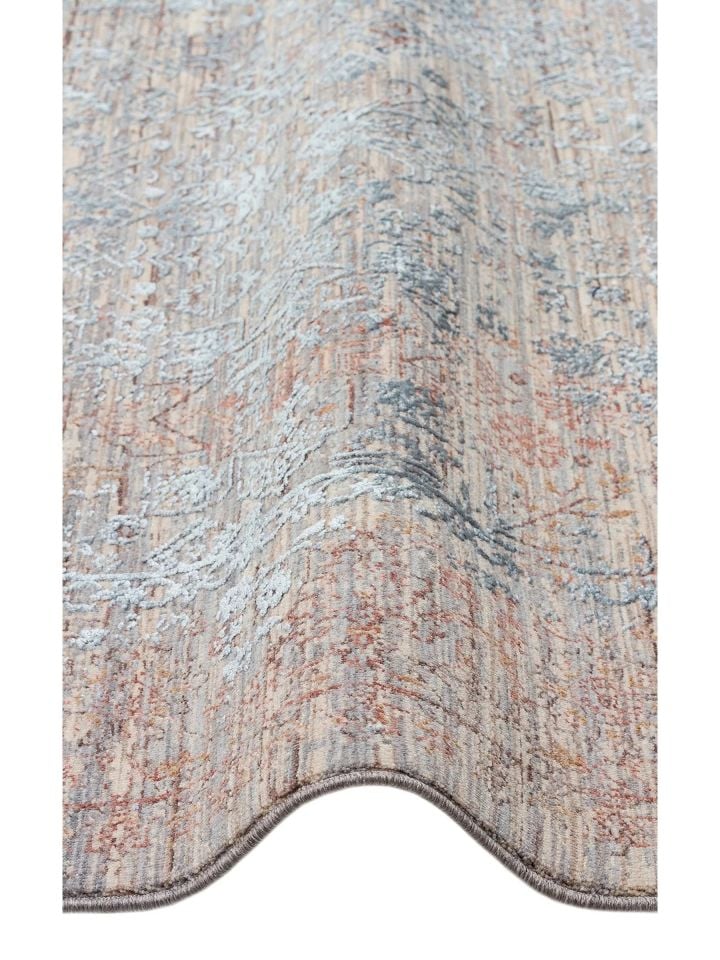 Petra Serisi Özel Boyama Teknolojisi ve 3D Rölyef Dokulu Sık Dokuma Modern Halı NX-723