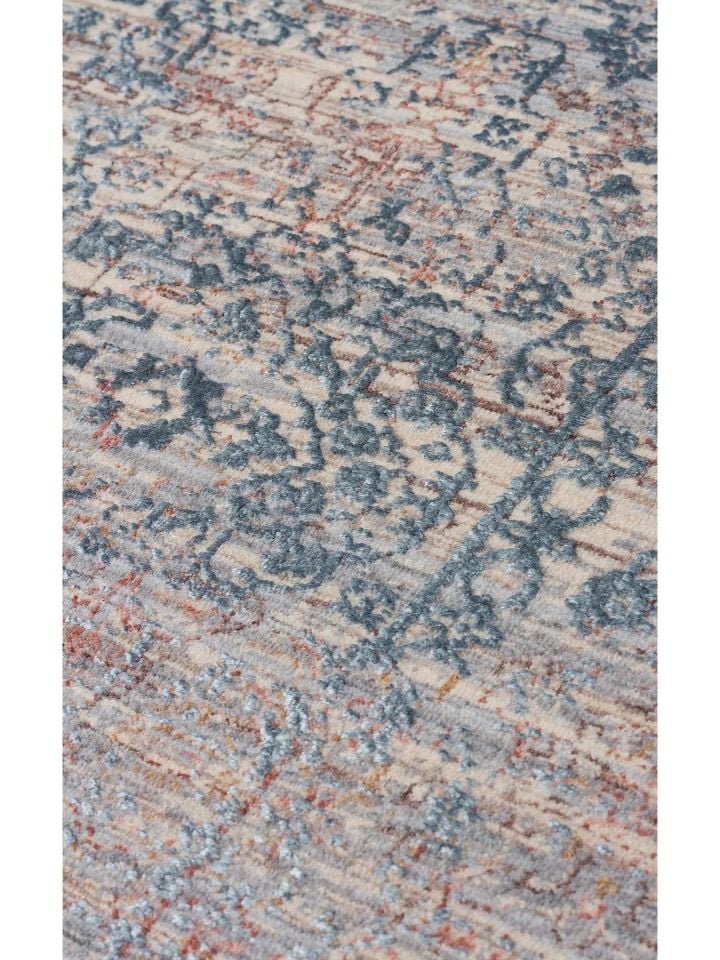 Petra Serisi Özel Boyama Teknolojisi ve 3D Rölyef Dokulu Sık Dokuma Modern Halı NX-723