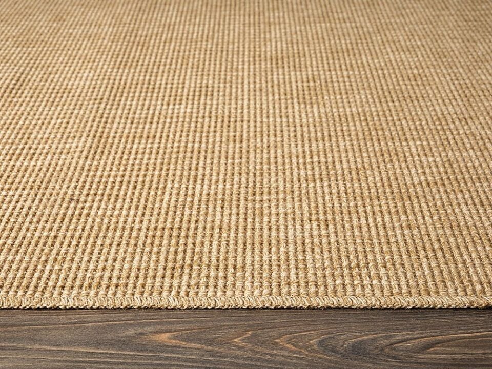 FIRSAT ÖLÇÜ Bej Kolay Temizlenebilir Sisal Halı 80x150