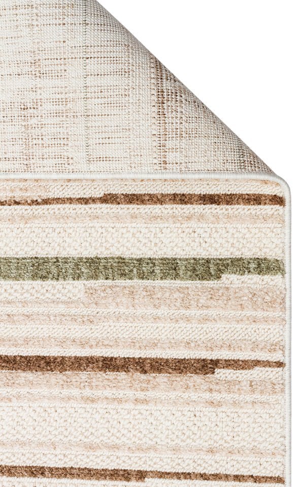 Cosmos Serisi Yumuşak Dokuma Modern Yeşil/Kahve Renk Halı EH-182