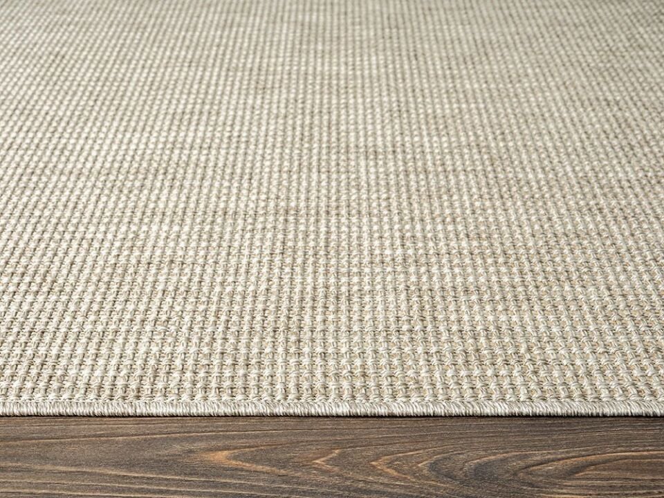 FIRSAT ÖLÇÜ Gri Kolay Temizlenebilir Sisal Halı 80x150