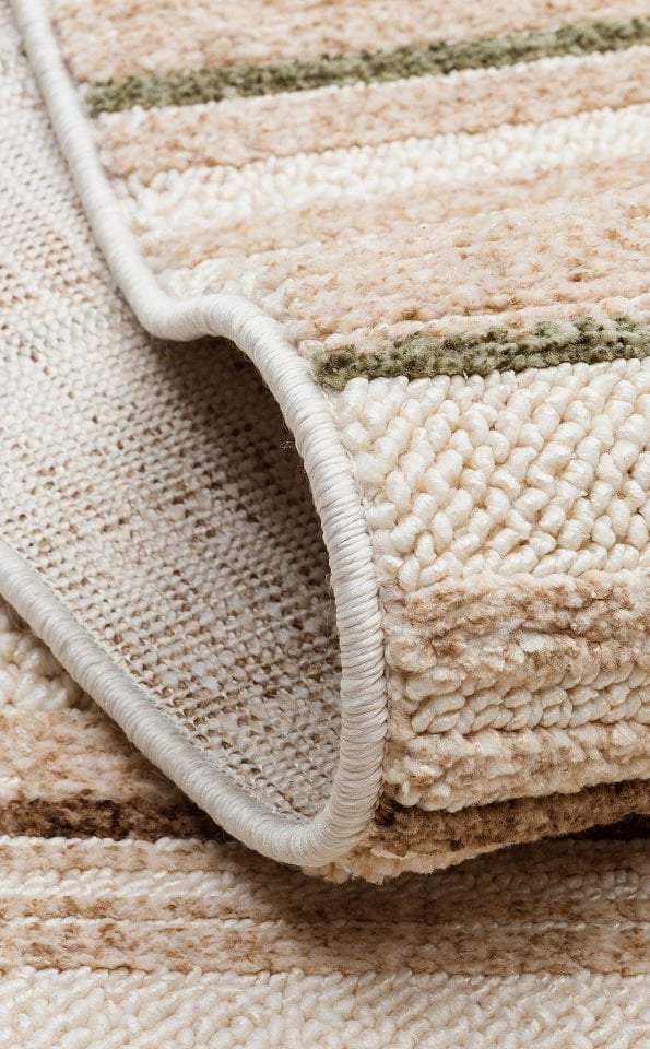 Cosmos Serisi Yumuşak Dokuma Modern Yeşil/Kahve Renk Halı EH-182