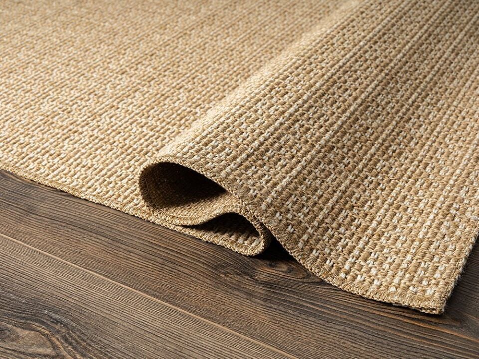 FIRSAT ÖLÇÜ Bej Kolay Temizlenebilir Sisal Halı 80x150