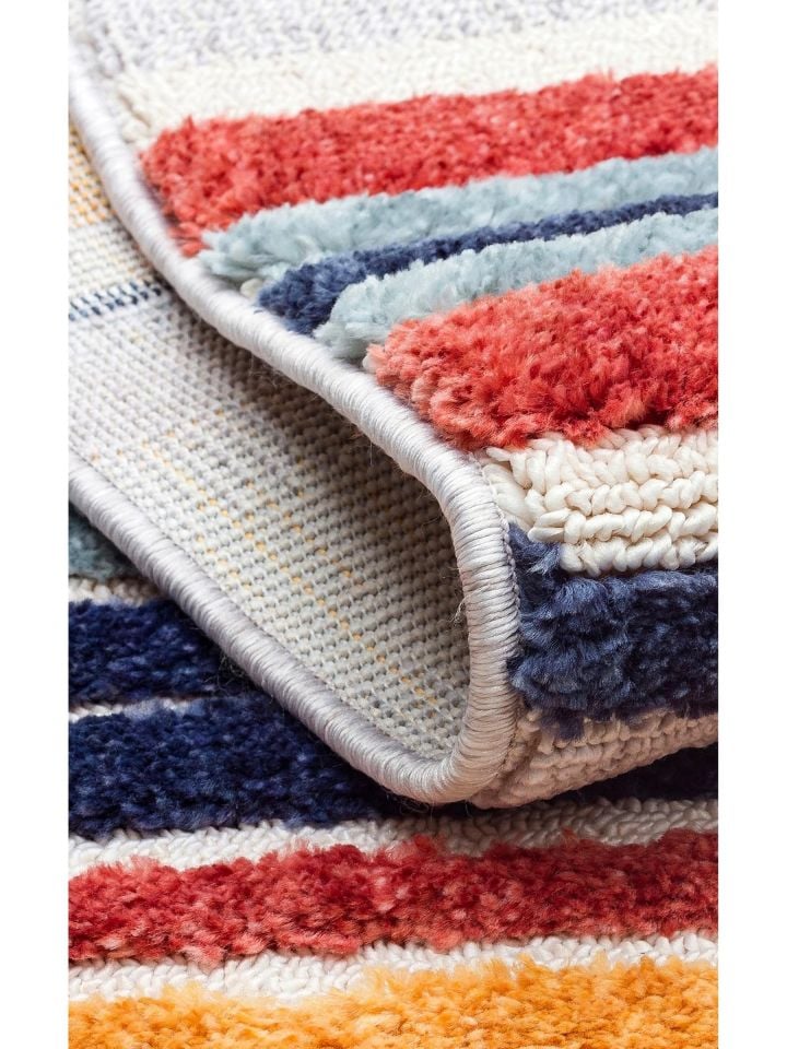 Bony Serisi Multi Renk Yumuşak Modern Halı EH-350