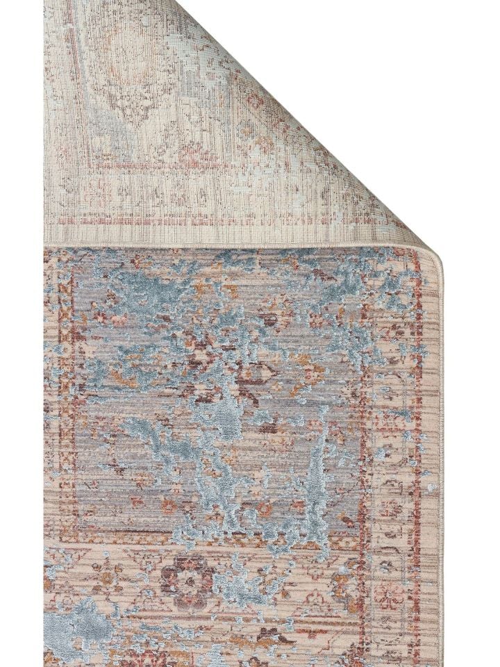 Petra Serisi Özel Boyama Teknolojisi ve 3D Rölyef Dokulu Sık Dokuma Modern Halı NX-725