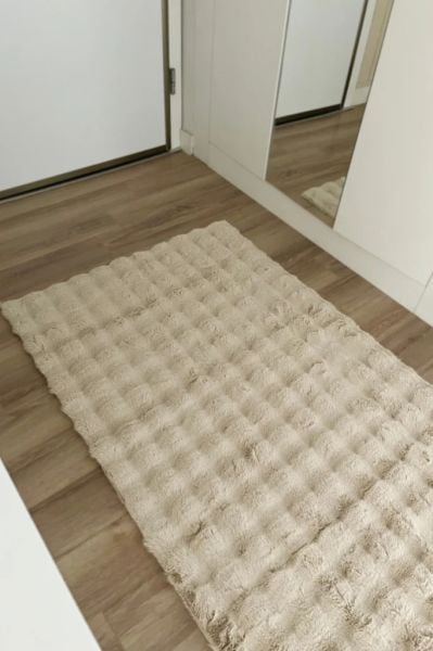 Cloud Serisi Makinede Yıkanabilir Yüksek Kalite Vizon Peluş Halı NX-111