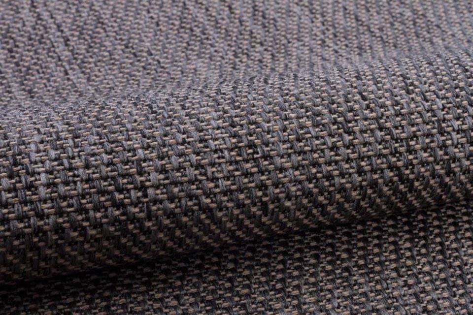 Alfa Serisi Makinede Yıkanabilir Gri/Siyah Sisal Halı NX-40