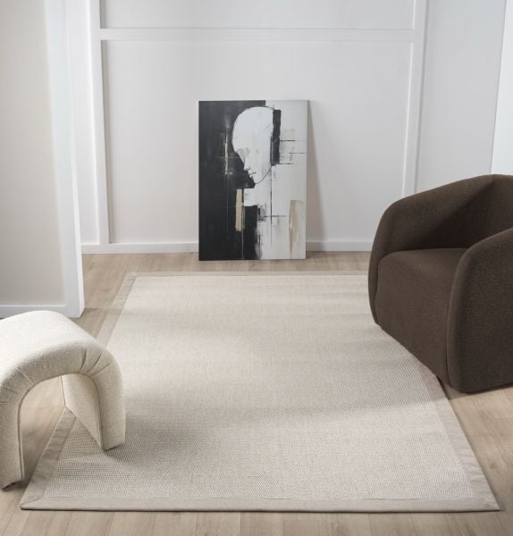 Beta Serisi Bordürlü Sisal Halı NX-5666