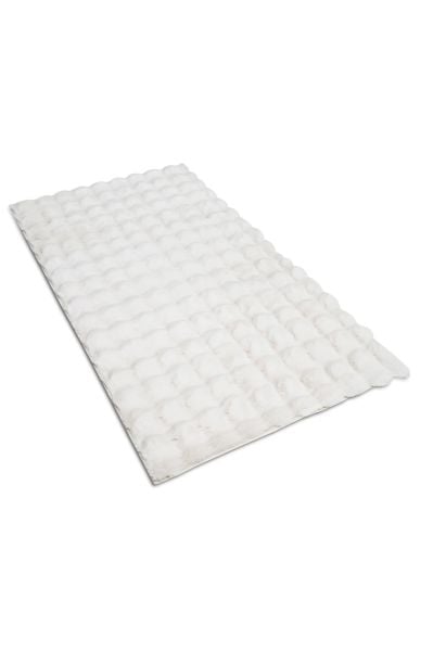 Cloud Serisi Makinede Yıkanabilir Yüksek Kalite Krem Peluş Halı NX-112