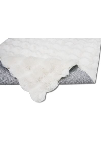 Cloud Serisi Makinede Yıkanabilir Yüksek Kalite Krem Peluş Halı NX-112