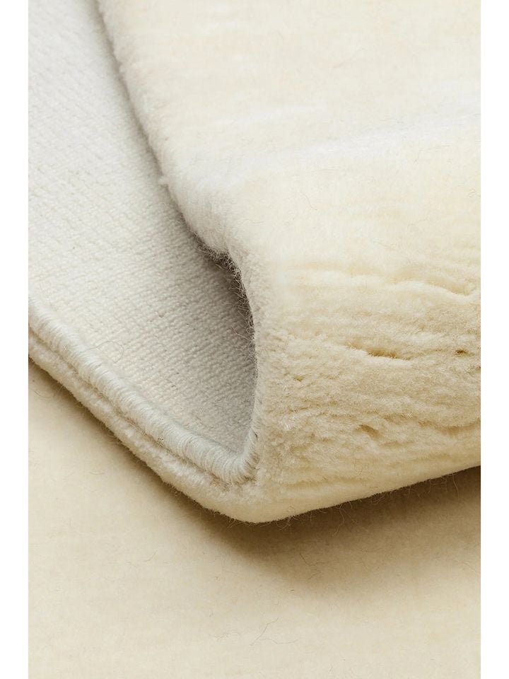 Nuvola Serisi %100 Yeni Zelanda Yünü Bulut Dokulu Krem Ultra Lüks Halı NX-3719