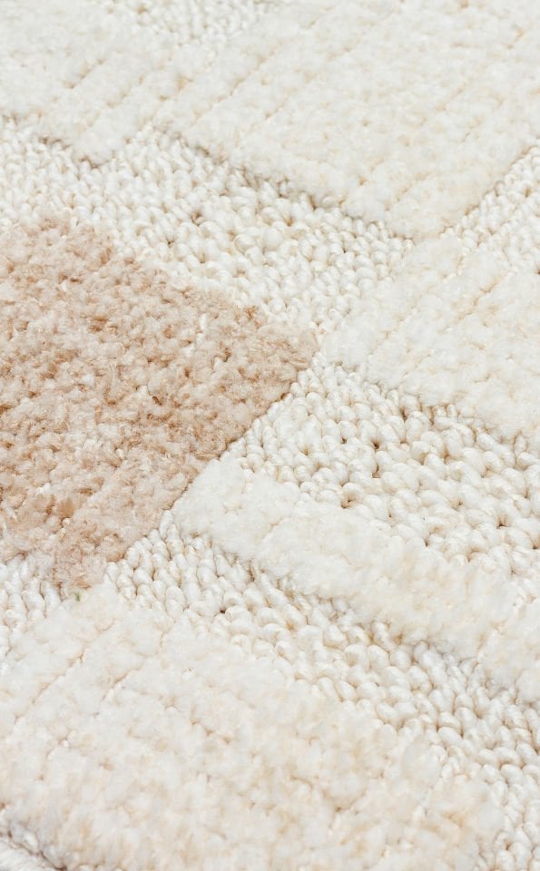 Cosmos Serisi Yumuşak Dokuma Modern Yeşil/Bej Renk Halı EH-185