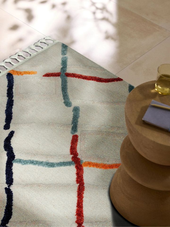 Bony Serisi Multi Renk Yumuşak Modern Halı EH-354