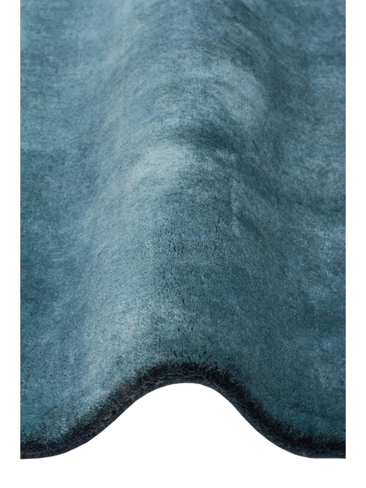 Nuvola Serisi %100 Yeni Zelanda Yünü Bulut Dokulu Mavi Ultra Lüks Halı NX-3721