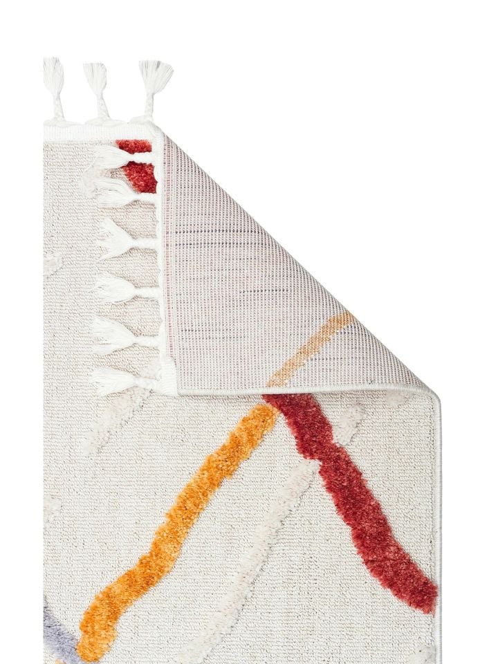 Bony Serisi Multi Renk Yumuşak Modern Halı EH-354