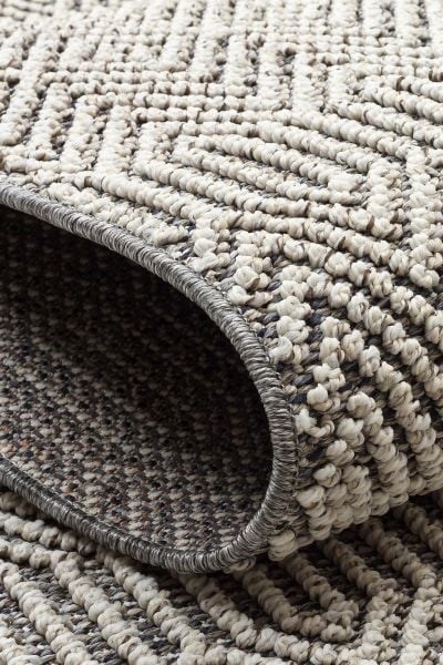 Nordic Serisi Gri Renk Modern Halı TH-79