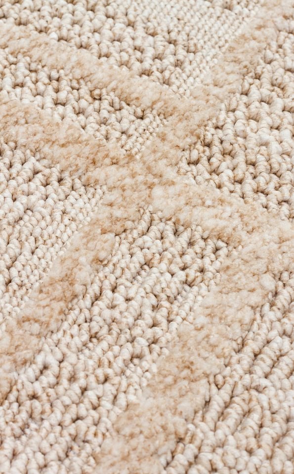 Cosmos Serisi Yumuşak Dokuma Modern Bej Renk Halı EH-187