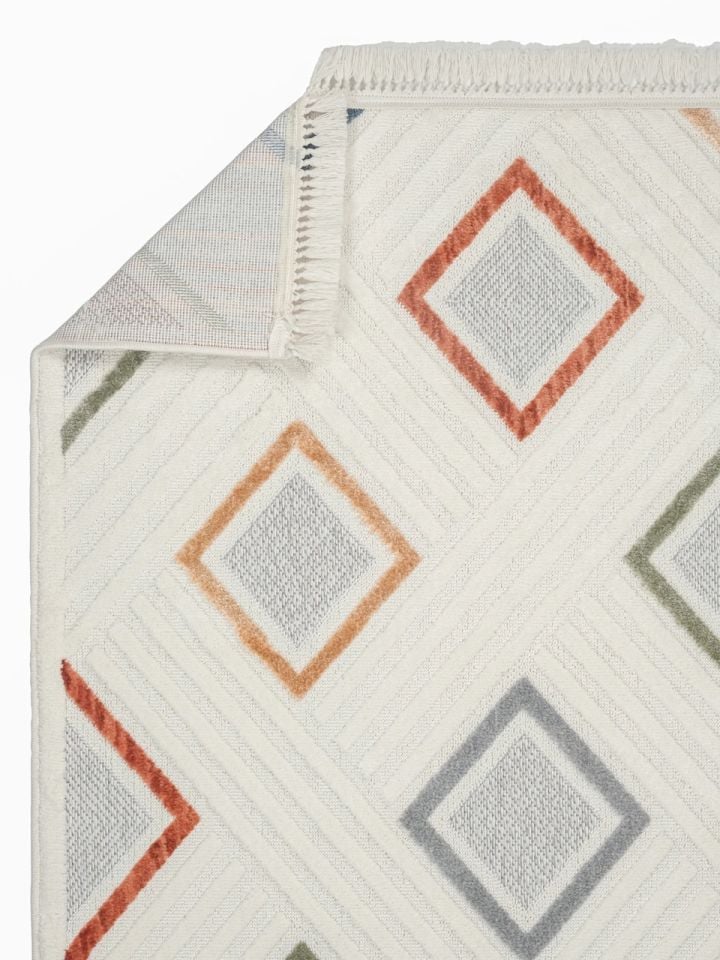 Madra Serisi Hav Toz Vermeyen Modern Dayanıklı Halı GH-3016