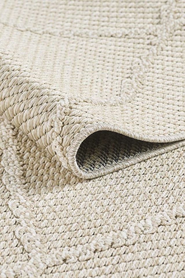 FIRSAT ÖLÇÜ Bej Renk Modern Halı